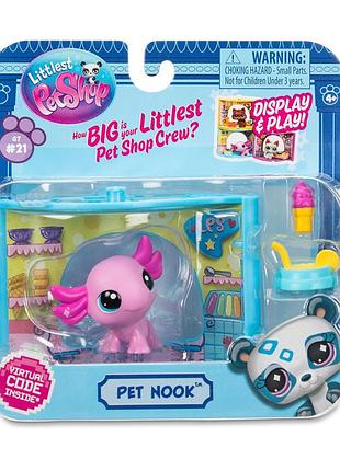 Детский игровой набор "магазинчик мороженого" littlest pet shop 00593
