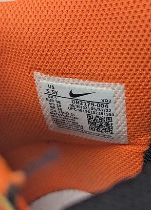 Кросівки nike dunk high orange 4