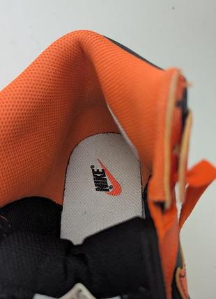 Кросівки nike dunk high orange 5