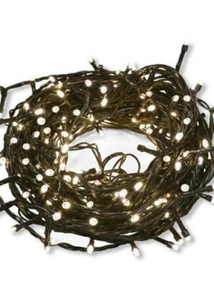 Гирлянда линейная 200led 220v 13м теплый свет