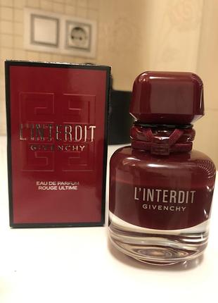 Givenchy l'interdit rouge ultime