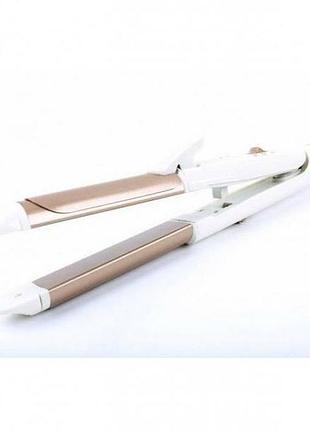 Плойка утюжок для волос gemei gm-2961 2 в 1 30 вт