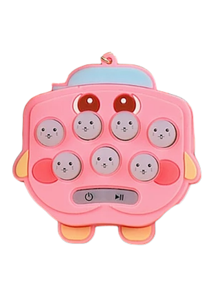 Іграшка антистрес брелок pop it pro pink