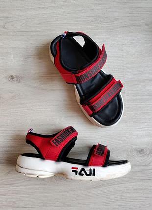 Женские босоножки сандалии на липучках размер 36 shoes fashion