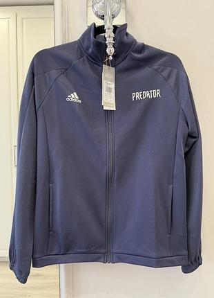 Оригінал! спортивна кофта/олімпійка/толстовка/худі adidas predator на хлопчика 13-14 років.