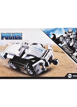 Детский конструктор полицейская серия police sluban m38-b0635-3, 69 деталей