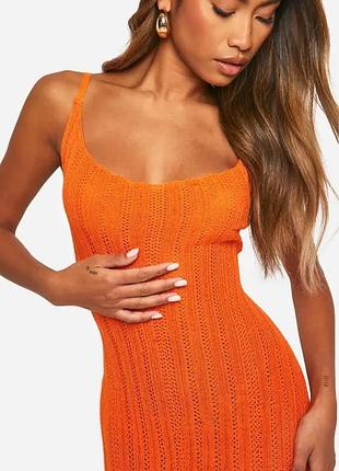 🥰нова! довга сукня сіточка boohoo 2