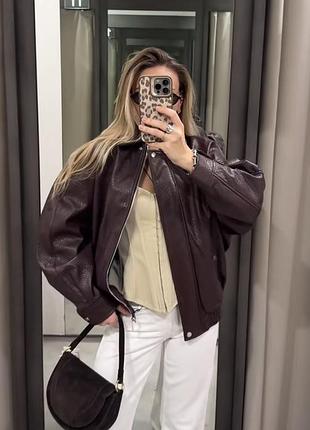Куртка бомбер zara