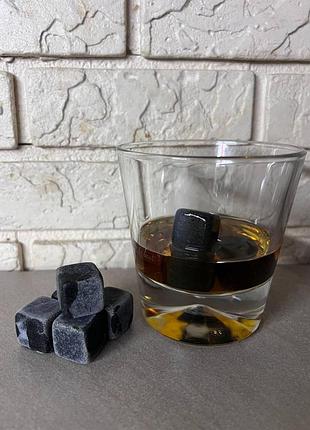 Охолоджувальні камені для віскі whiskey stones – набір 9 багаторазових кубиків