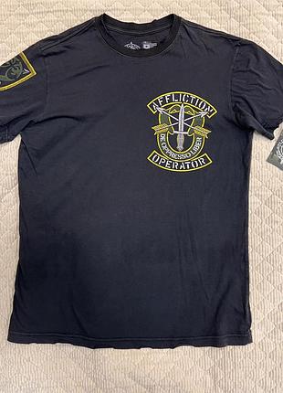 Футболка affliction operator новая,  размер м/l по факту 2