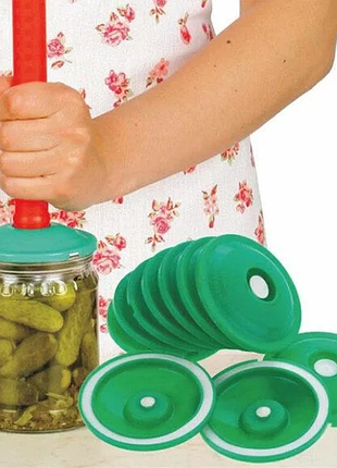 Вакуумные крышки для консервации и долгого хранения продуктов