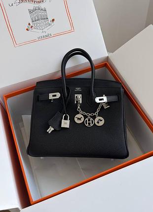 Сумка birkin 25 чорна