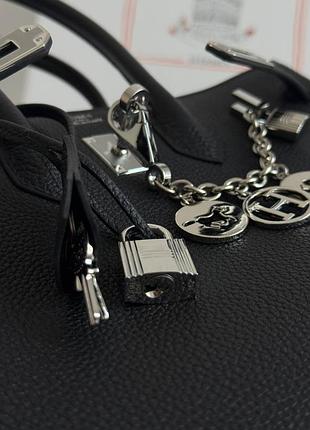 Сумка birkin 25 чорна 4