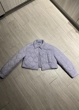 Укорочена куртка zara 💜
