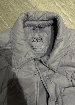 Укорочена куртка zara 💜 2