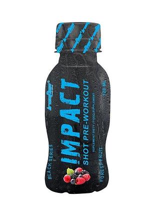Передтренувальний комплекс ironflex impact pre-workout shot, 120 мл - лісові ягоди