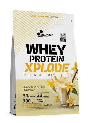 Сывороточный протеин olimp sport nutrition whey protein xplode, 700 грамм - ваниль