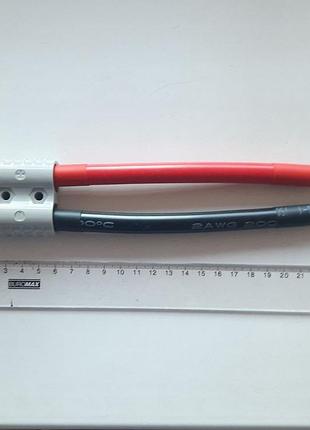 Удлинитель 120a anderson 2awg 20см (m6-m6) для аккумуляторов и зарядных устройств