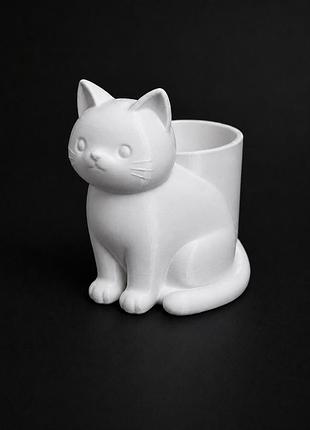 Підставка для олівців «котик» 🐱