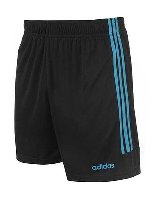 Детские черные спортивные футбольные шорты для мальчиков adidas sereno climalite 11-12 лет