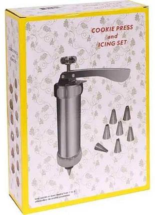 Шприц кондитерский coolie press and icing set