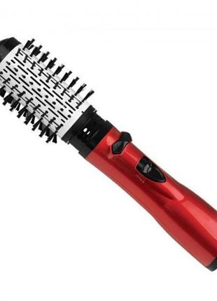 Фен-стайлер для волосся hot air brush nova nhc-5088 червона