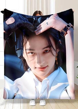 Плед 3d stray kids hyunjin 15799 160х200 см