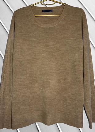 Женский коричневый джемпер m&amp;s распространённый20 xl xxl 2xl 48 50 52 маркс спензер коричневая кофта джемпер хлопок marks &amp; spencerrude20 52