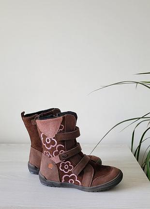 Чобітки шкіряні утеплені agatha ruiz de la prada рр.30