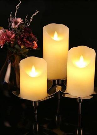Світлодіодна свічка на батареях 9*5см led candle