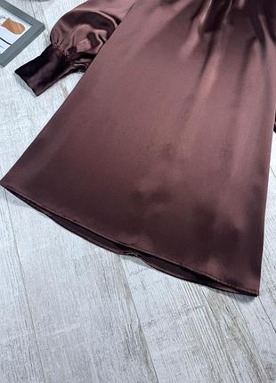 Сатиновое платье от h&amp;m 5