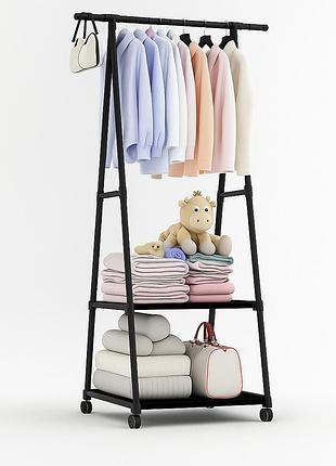 Передвижная напольная вешалка для одежды the new coat rack черный