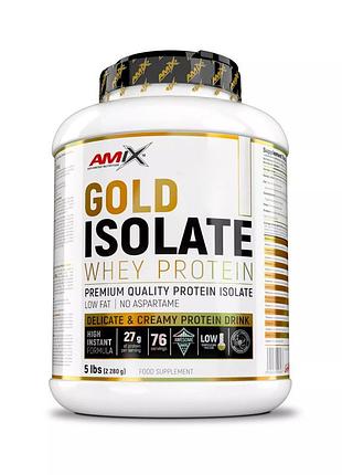 Протеин amix gold whey protein isolate, 2.28 кг - шоколад
