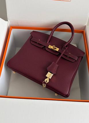 Сумка birkin 25 rouge