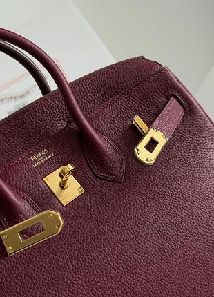 Сумка birkin 25 rouge 2