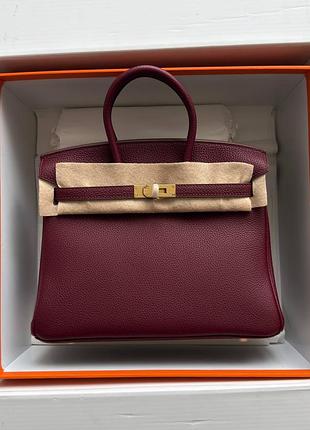 Сумка birkin 25 rouge 6