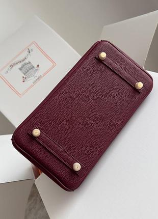 Сумка birkin 25 rouge 5