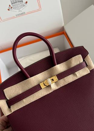 Сумка birkin 25 rouge 7