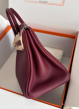 Сумка birkin 25 rouge 9