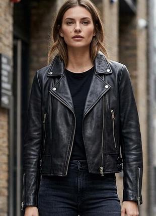 Продам шкіряну косуху zara