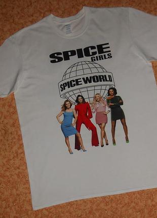 Футболка spice girls/spice world/мерч