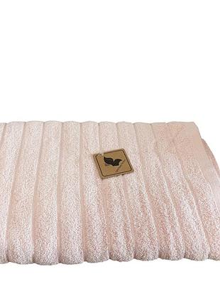 Полотенце для лица махровое l&m home textiles 21087 50х90 см розовое