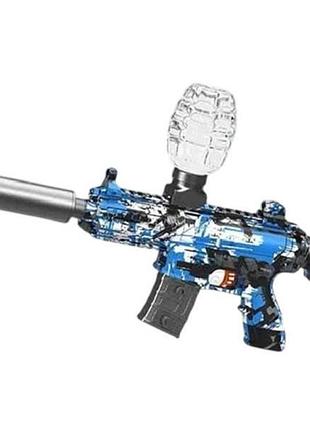 Автомат игровой орбибольный с аккумулятором 7.4v m416 ven-0130 синий с дизайном