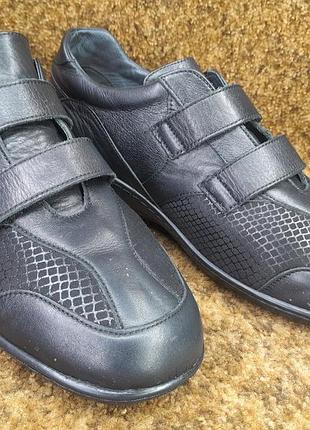 Женские кожаные ортопедические туфли fit shoes 41 размер.