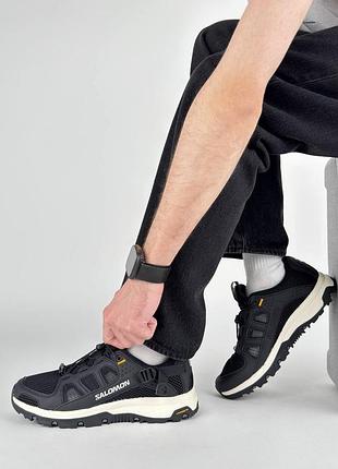 Мужские кроссовки salomon techamphibian 5 black white