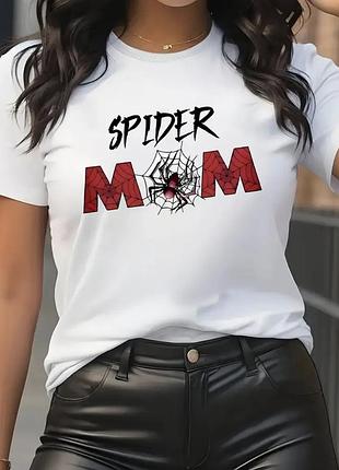 Футболка spider mom
