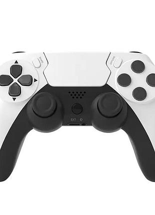 Беспроводной геймпад gaminja p48 для ps4 ps3 pc удобный геймпад с bluetooth для комфортной игры