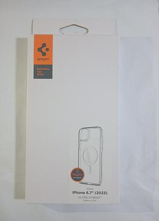 Чохол spigen для apple iphone15 plus ultra.