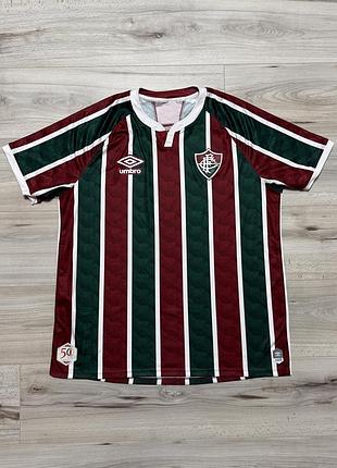 Футбольна футболка джерсі умбро umbro fluminense fc 2020-21 home jersey, xl, оригінал