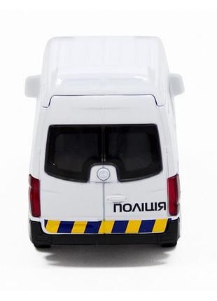 Автомодель детская полиция mersedes-benz sprinter technodrive 250294 инерционная 4